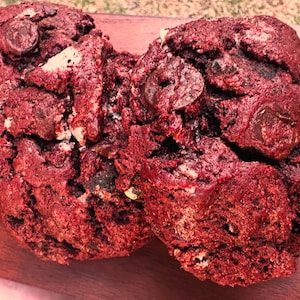 Red Velvet Cookies n Cream Cookie Rezept