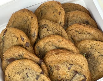 Mint Mocha Cookie Recipe | Coffee Chocolate Mint Chip Cookie Recipe