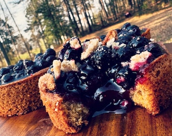 Blueberry Cobbler Deep Dish Cookie Recipe