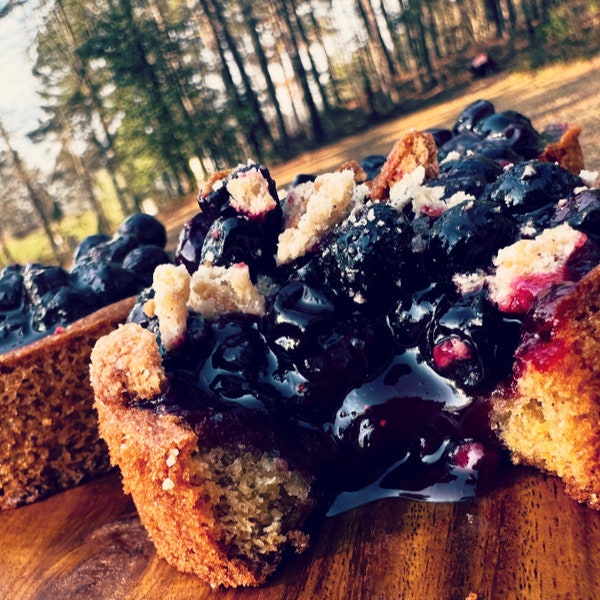 Blueberry Cobbler Deep Dish Cookie Recipe