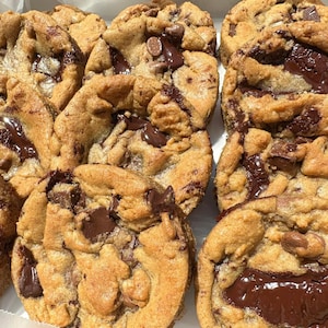 Recept voor koekje met stukjes pure chocolade, stukjes pure chocolade
