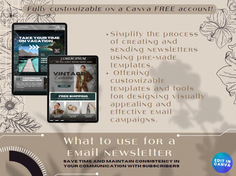 Customizable Email Newsletter Templates for Every Business, Unlock ...