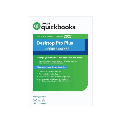 Intuit Quickbooks Desktop Pro Plus 2023 Etsy