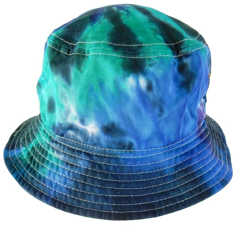 Teal Blue Bucket Hat 