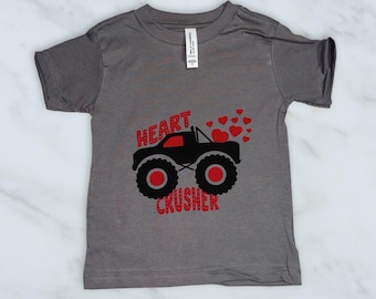 Ropa para niños con estilo / San Valentín / Ropa personalizada / Camisetas para niños pequeños / Niños