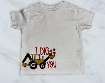 Ropa para niños con estilo / San Valentín / Ropa personalizada / Camisetas para niños pequeños / Niños