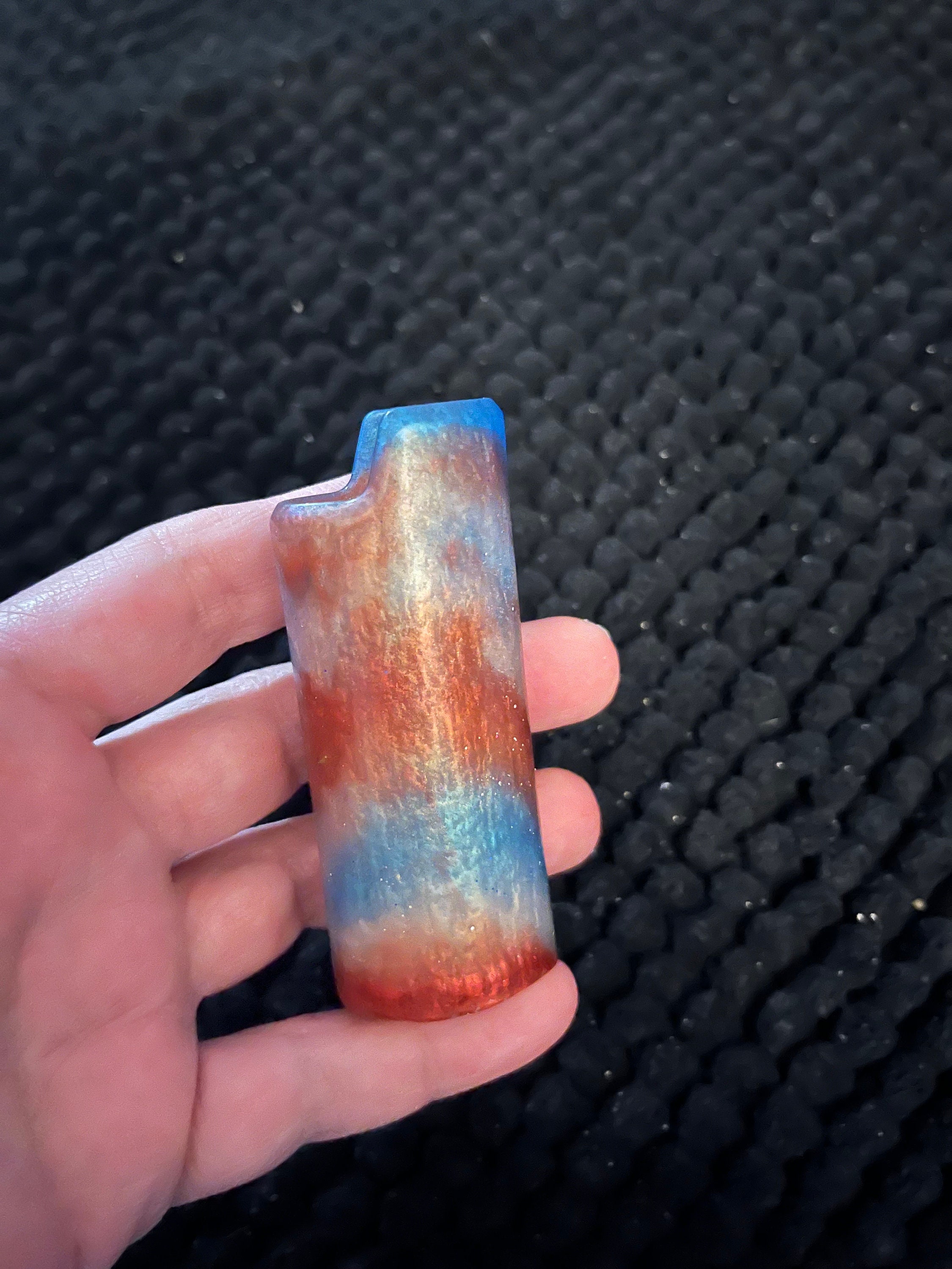 Customizable Acrylic/resin Lighter Cases fit Full Size Plain BIC Lighters Elevate Your Style