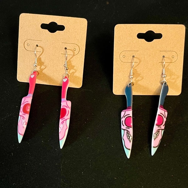 Chic Abstract Face Dangle Earrings - Modern Artistic Drop Earrings for a Unique Style Statement