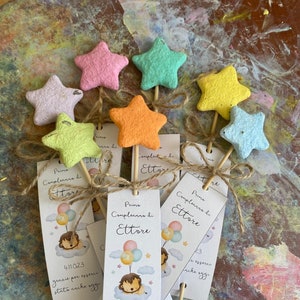 Piccolo Principe - Bomboniera per baby shower piantabile - Bomboniera per neonato - Bomboniera con semi - Bomboniera con carta di semi - Bomboniera con semi per baby shower - Bomba di semi - Pianta di carta di semi