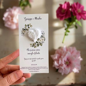 Recuerdos de boda personalizados con papel de semillas, recuerdos de agradecimiento, semillas de flores silvestres, plantables para invitados a la boda, ecológicos, recuerdos de fiesta y recuerdos de bautismo.