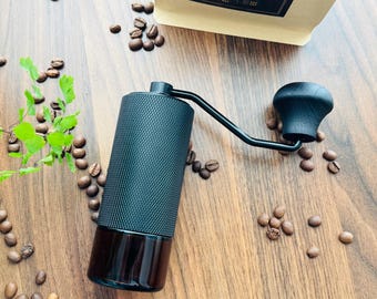 Manual Coffee Grinder  Adjustable Stainless Steel Hand Mill