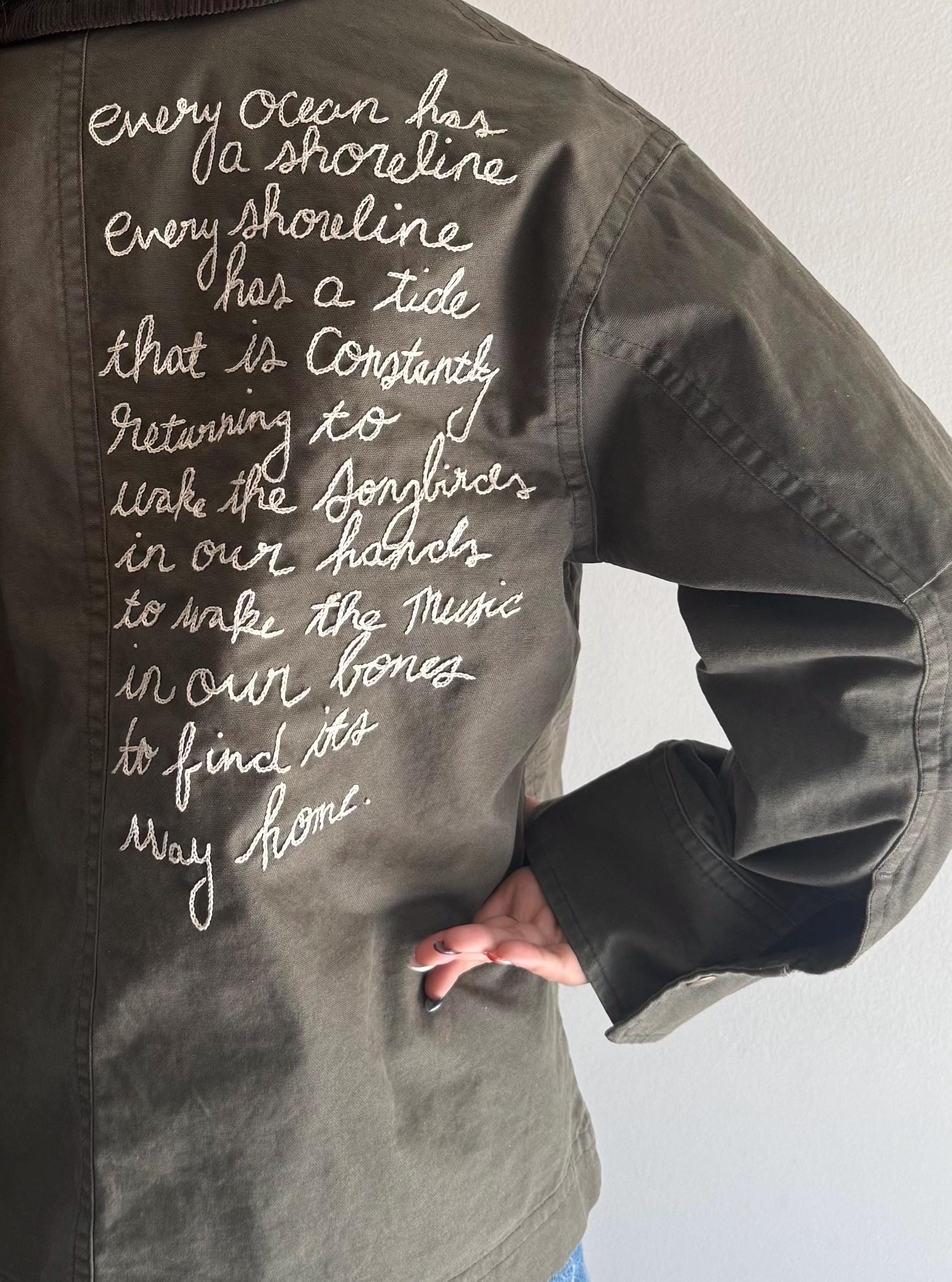 Vintage Chain Stitch Work Jacket - Etsy Australia