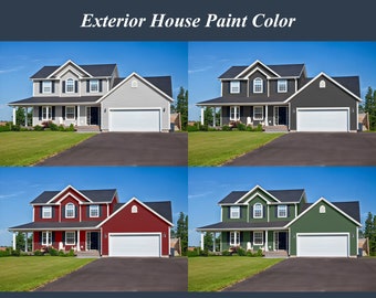 EXTERIOR Paint Color CONSULTATION, Exterior paint color combinations, Custom exterior paint palette Exterior house colors consultation