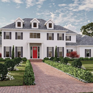 Online House Exterior Design, House Exterior 3d Rendering, 3d Rendering, Custom Architectural Visualization