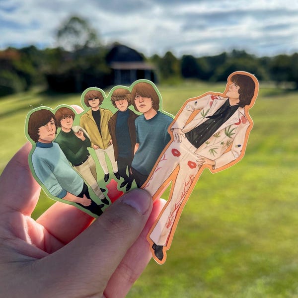 The Byrds / Gram Parsons | Vinyl Art Stickers