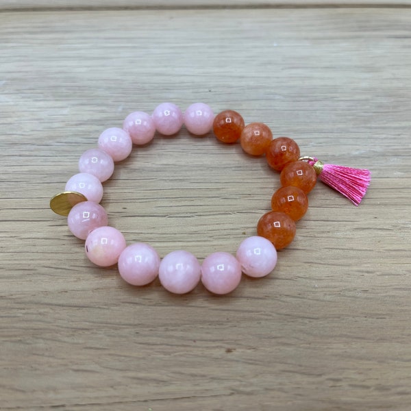 Mala Perlenarmband mit Quasten