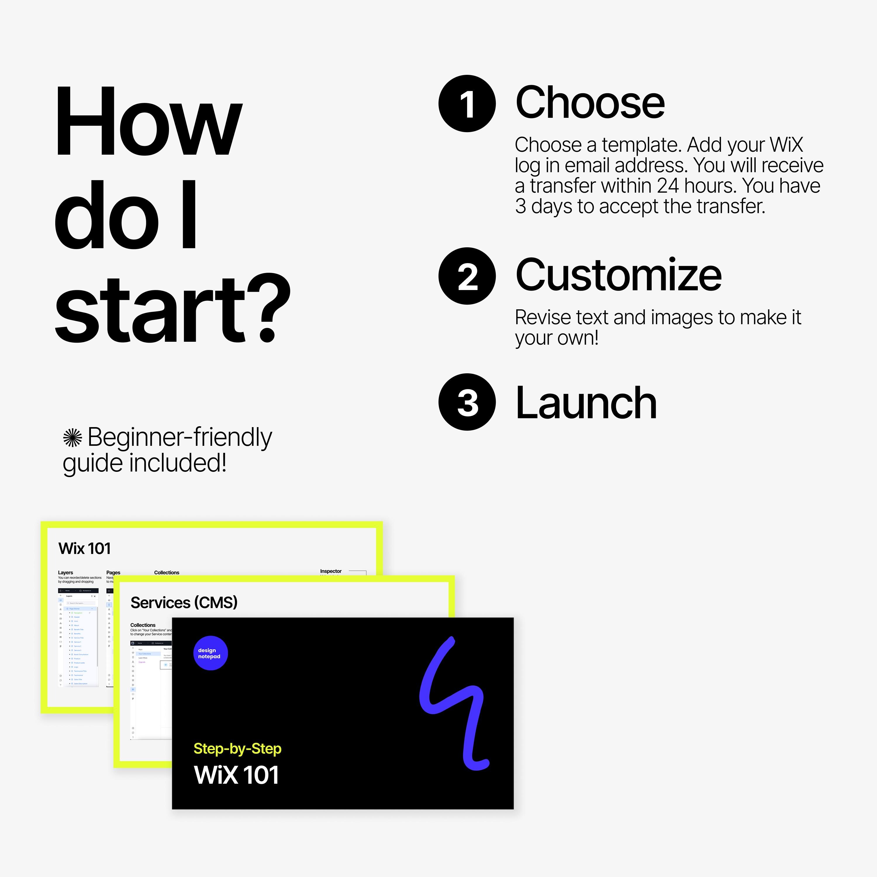 Wix Studio Template Coaching Website Design Etsy