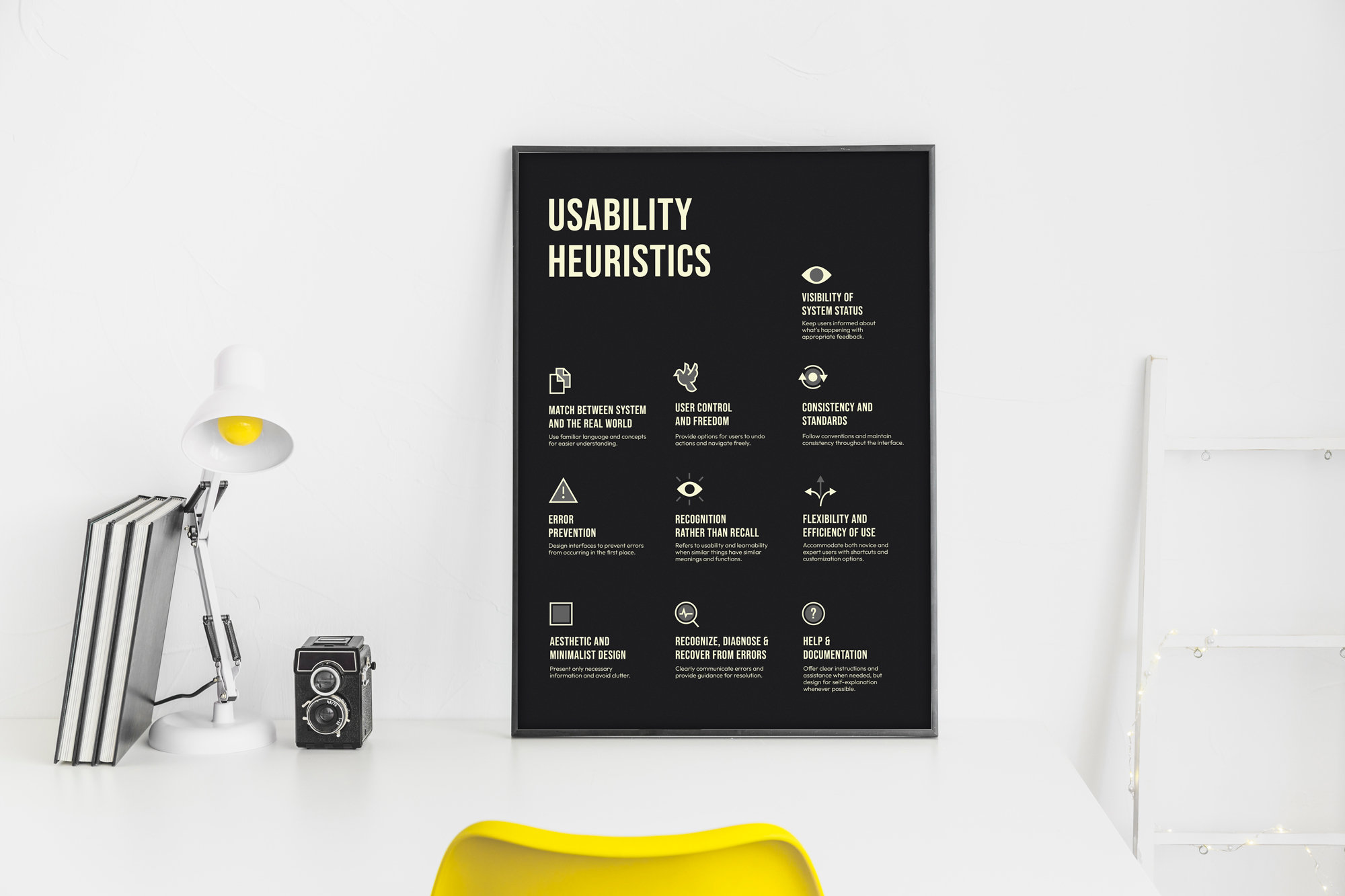 Design Heuristics Card.pdf Design Heuristics, Design Thinking Poster, Bauhaus Poster, Educational ...