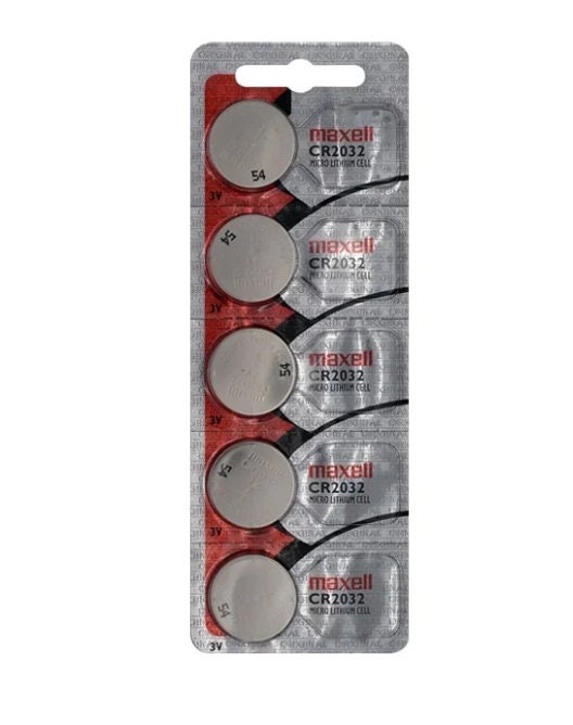 5PACK of CR2032 3volt Lithium Batteries Etsy