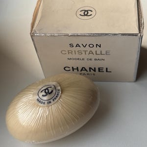 Vintage Luxurious Chanel Cristalle bath soap