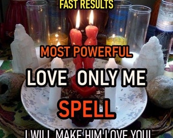 Love Me And Only Me! Powerful Love Spell, He Will Love You Forever, Witchraft Love Ritual, Same Day Casting With Fast Results