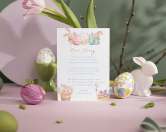 Personalised Dummy Letter from the Easter Bunny - Easter - Dummy for Easter Bunny - Note from the Easter Bunny - Unisex