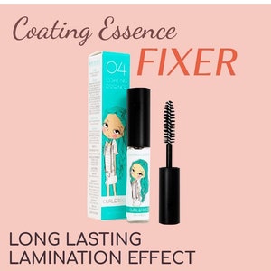 Lash and Brow Fixer - Serum, Clear Shade Hydrating Eye Make-Up,  Eyelash Growth Serum, and Enhancer Serum, Long Lasting Lamination Effect