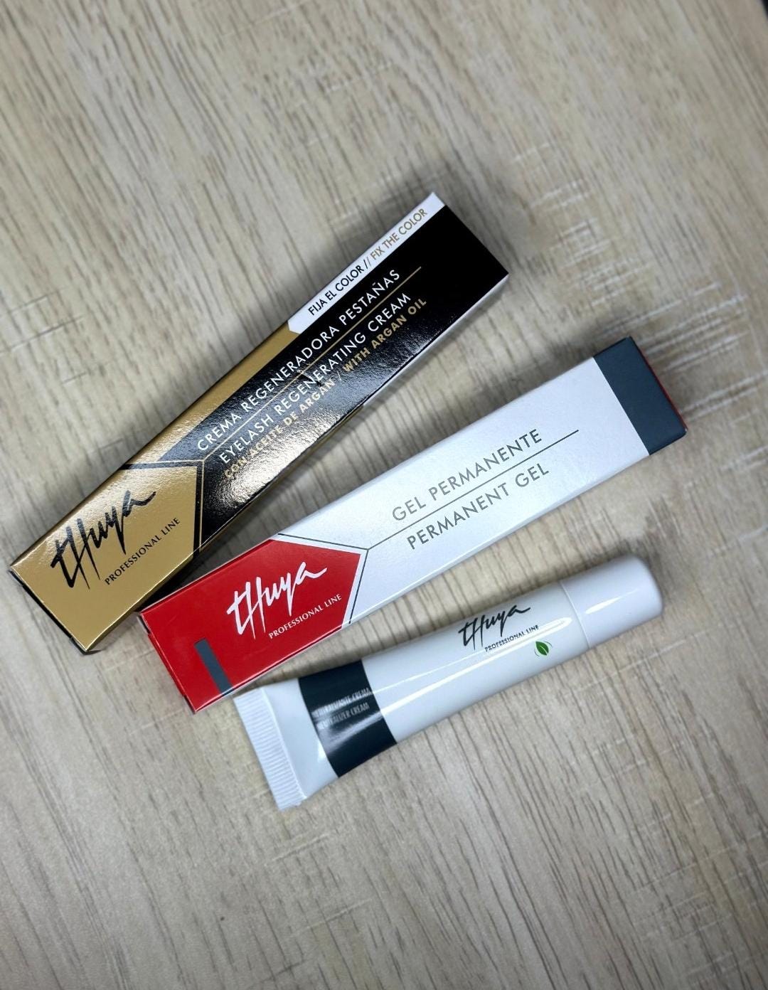 Thuya Lamination Set, Regenerating Cream for Eyebrows and Eyelashes Set, Eyelash Dye with Keratin, Women Accessories, Permanent Gel