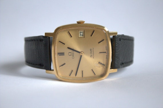 Omega De Ville Automatic Vintage Watch With Date … - image 1