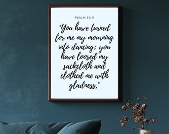 Salmo 30:11 Immagine del versetto della Bibbia