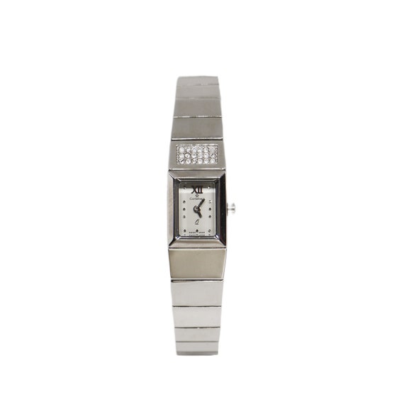 Cortebert Vintage Lady Whrist Watch, Silver Tone … - image 3