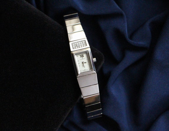 Cortebert Vintage Lady Whrist Watch, Silver Tone … - image 1