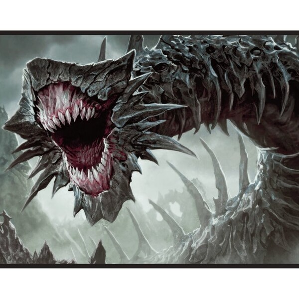 Magic: The Gathering - Exclusive UltraPRO Massacre Wurm AR Playmat, Magic Sets