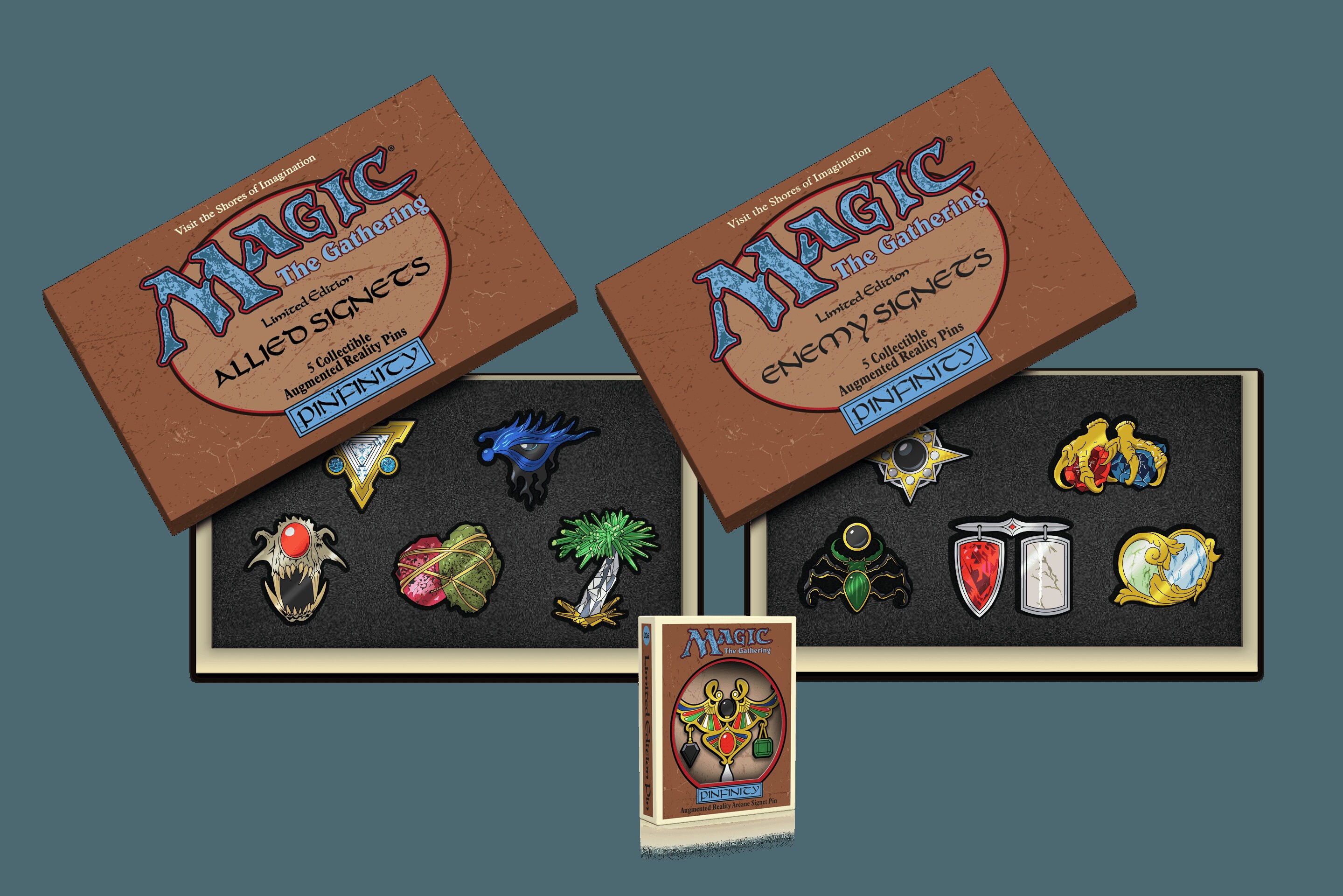 Magic: the Gathering - Enemy Signets Pin Set – Pinfinity