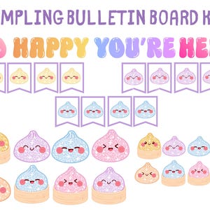 Dumpling Bulletin Board Kit