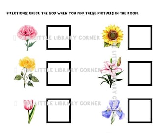 Flower Scavenger Hunt