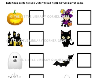 Halloween Scavenger Hunt