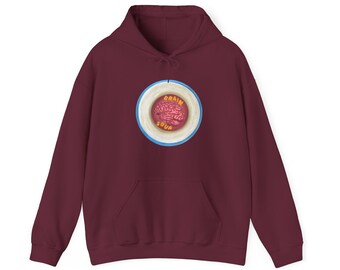 Brain Soup Bowl Original Art Unisex Heavy Blend™ Hooded Sweatshirt