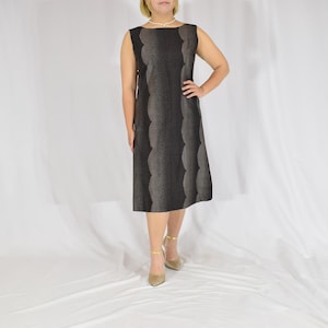Sleeveless Dress - Upcycled Kimono Fabric, One-of-a-Kind, Size 3XL