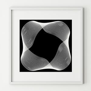 Líneas del infinito: seis - Póster en papel fotográfico
