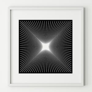Líneas del infinito: dos - Póster en papel fotográfico