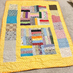 SOLD - Handmade Quilt For Toddler/Baby Custom Order