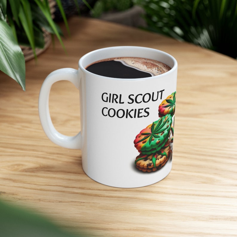 GIRL SCOUT COOKIES Weed Coffee Mug 11oz Perfect Strains Gift for ...