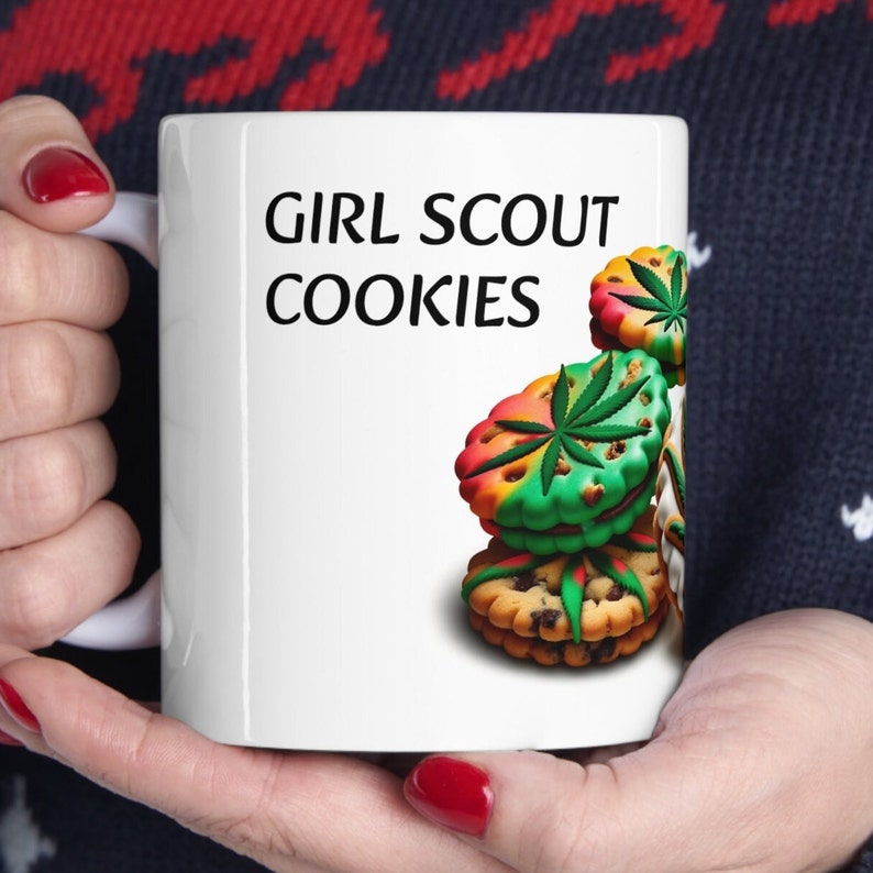 GIRL SCOUT COOKIES Weed Coffee Mug 11oz Perfect Strains Gift for ...