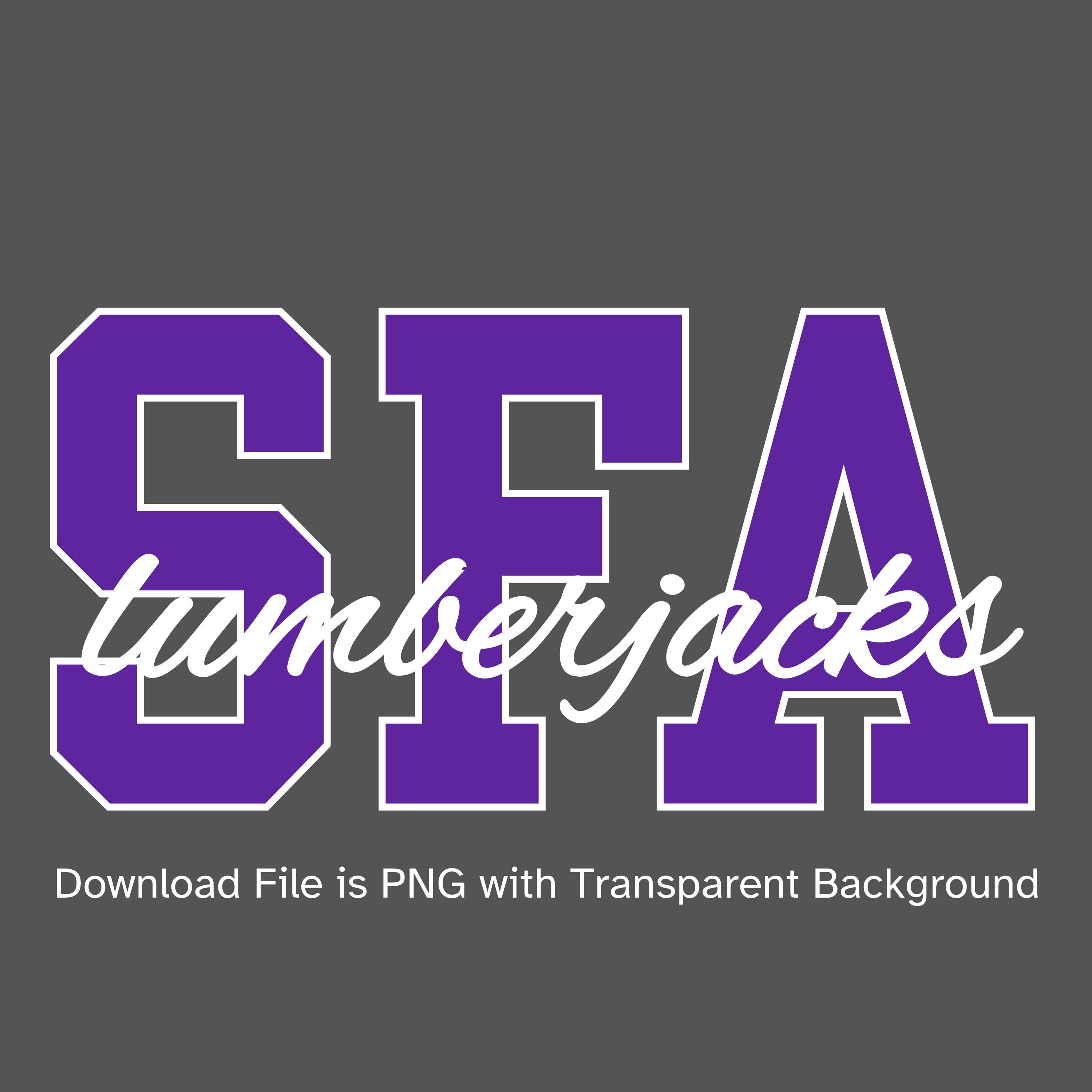SFA Lumberjacks | University Retro Designs | Personalize or Custom Request | Design 02