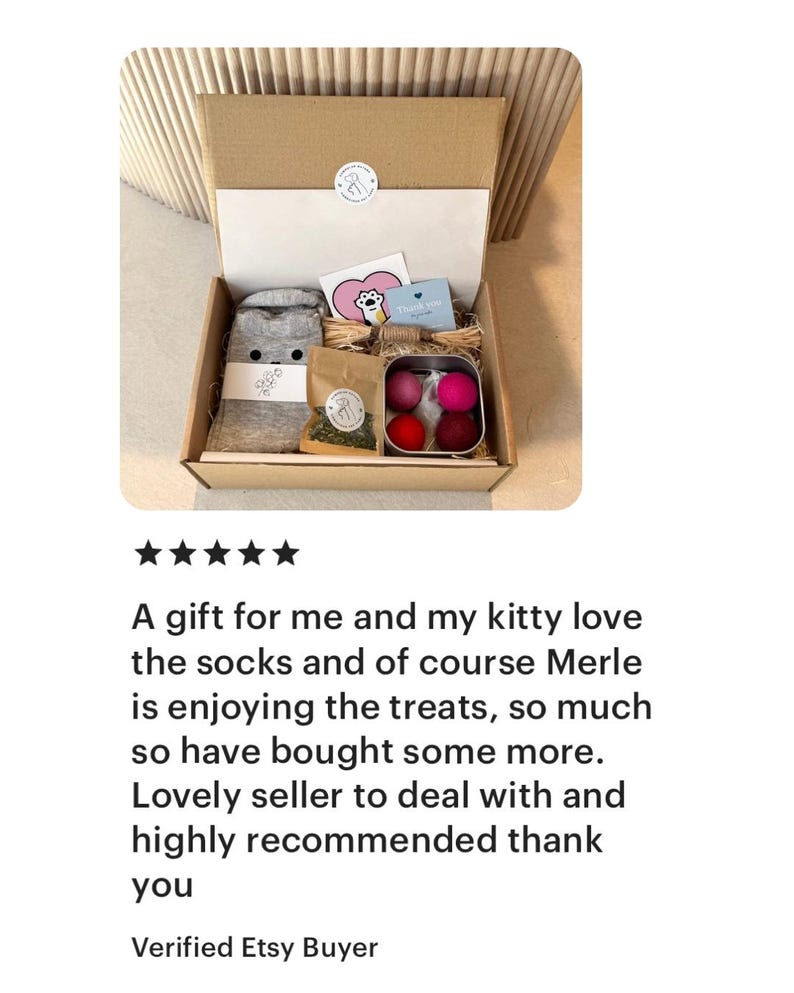 Photo inspiration: Gallery Detail: Personalised Cat Mum Gift Box Natural Cat Toy Set