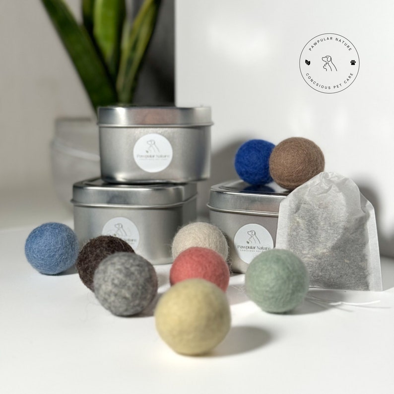 Catnip Ball Wool Cat Toy Box Refillable Catnip Toy Box Cat Lady Gift