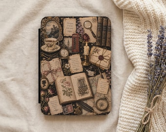 Historical Romance Kindle Case | Collage E-Reader Cover|Paperwhite, Colorsoft