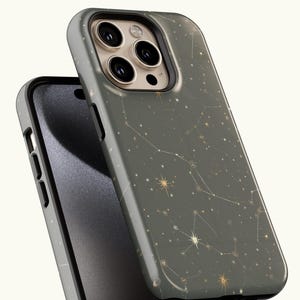 Celestial Phone Cases|Sun, Moon, Stars, Checkers, Whimsigoth|iPhone, Samsung Galaxy, Pixel image 12
