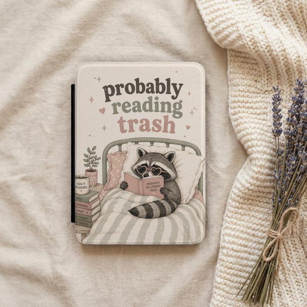 Funny Kindle Case | Leather Paperwhite, Colorsoft